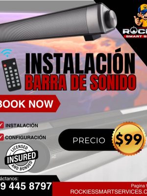 Instalación de Barra de Sonido