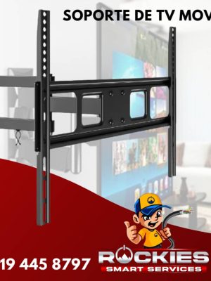 Soporte de pared movible para TV de 37 a 70 pulgadas