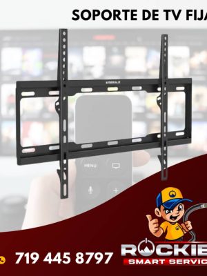 Soporte de pared fijo para TV de 32 a 72 pulgadas